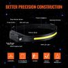 VEVOR 2PCS Rechargeable Headlamp, 350 lumens 230¬∞ Wide Beam