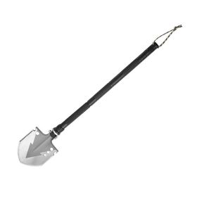 Folding Multitool Portable Compact Camping Survival Shovel (Color: black, Type: Style B)